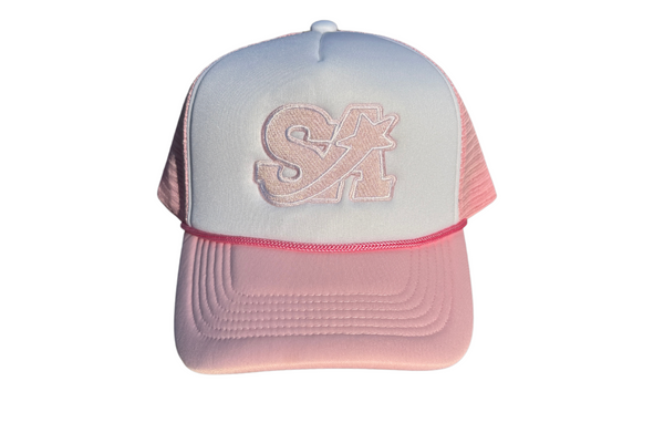 Stunna Baby Pink Trucker Hat